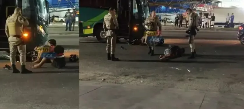 Suspeitos de atirar em �nibus sofrem acidente e s�o presos em Salvador
