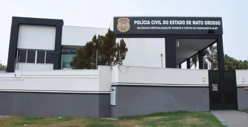 Pol�cia Civil prende suspeito de furtar fia��o el�trica de Centro Municipal de Educa��o Infantil em Rondon�polis