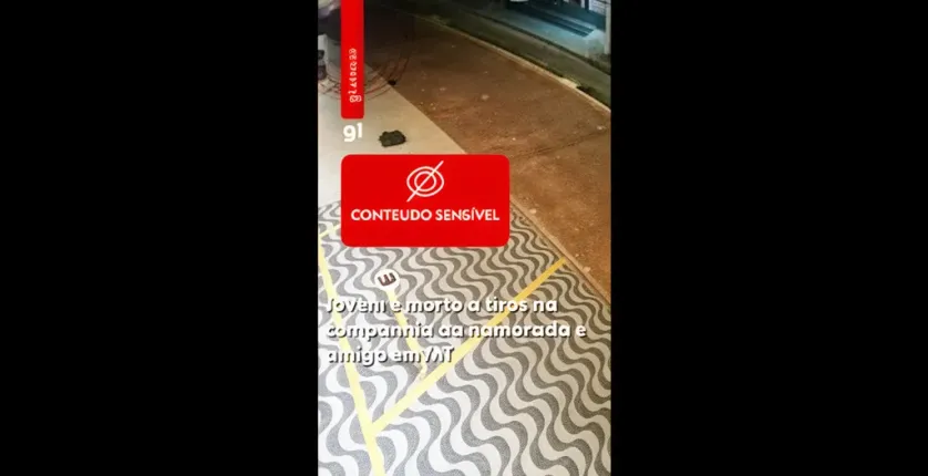 V�deo mostra jovem de 18 anos perseguido e morto a tiros na companhia da namorada em Mato Grosso