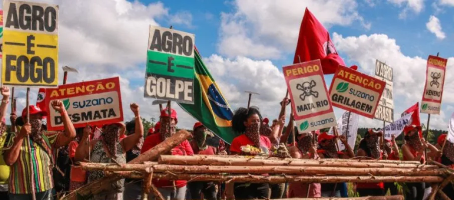 Mulheres Sem Terra realizam Jornada de Lutas pela Reforma Agr�ria e contra as viol�ncias