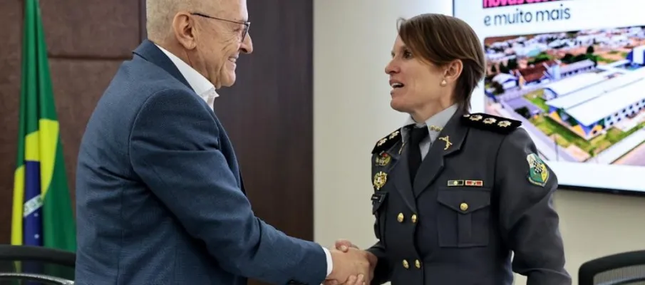 Governador Otaviano Pivetta anuncia coronel da PM Susane Tamanho para comandar Sesp