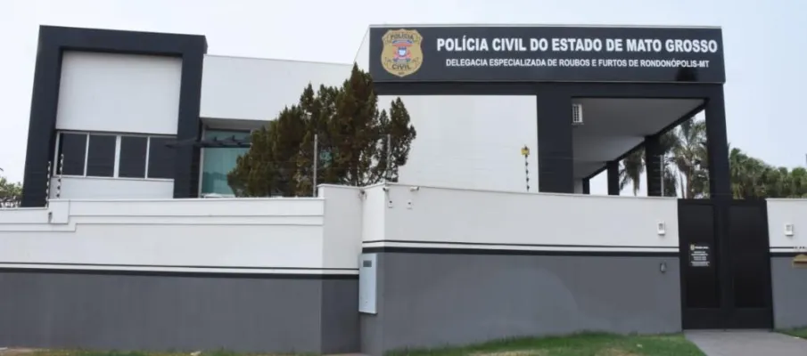 Pol�cia Civil prende suspeito de furtar fia��o el�trica de Centro Municipal de Educa��o Infantil em Rondon�polis
