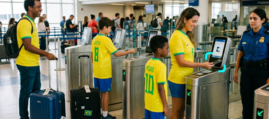 Mais de 500 mil brasileiros na Copa: como a biometria pode evitar fraudes, filas e transtornos