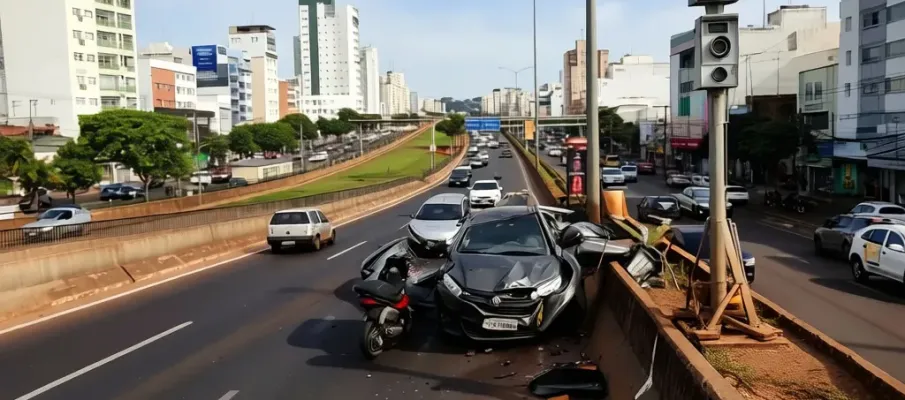 Motivo da mudan�a: Tr�nsito perigoso