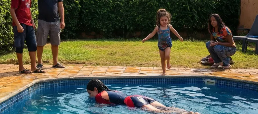 Menina de 3 anos morre afogada em piscina residencial de Cuiab�