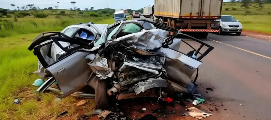 Fam�lia de Mato Grosso morre em tr�gico acidente na BR-163 a caminho de vel�rio em Mato Grosso do Sul
