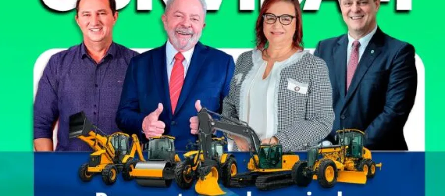 Lula vem a Cuiab para entregar 400 mquinas a municpios de Mato Grosso