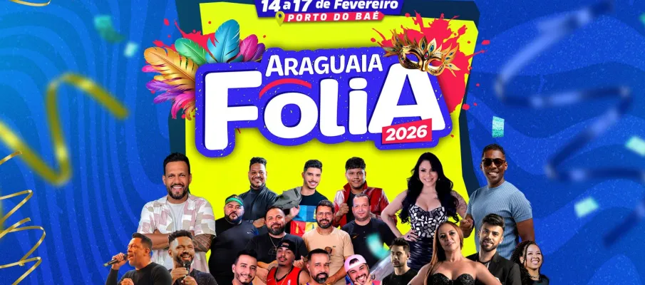 Prefeitura de Barra do Gar�as divulga programa��o do Carnaval 2026