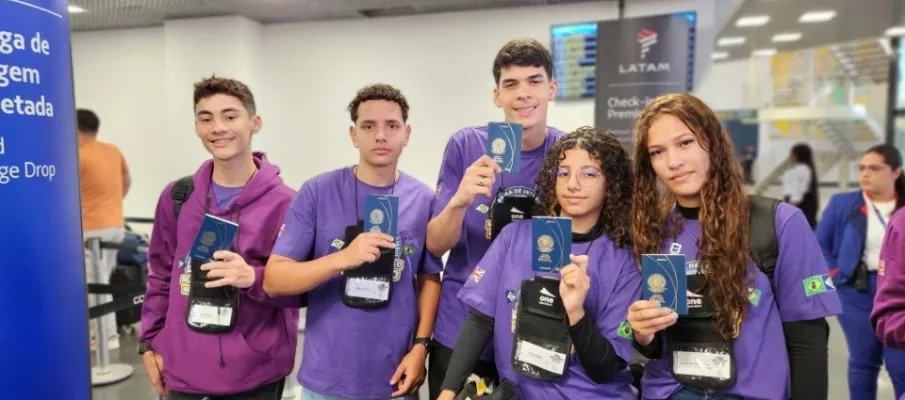 ARAGUAIA LIDERA SELE��O PARA INTERC�MBIO NA INGLATERRA