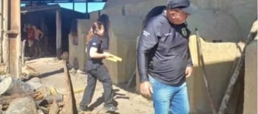 Pol�cia Civil incinera mais de meia tonelada de maconha em Porto Alegre do Norte