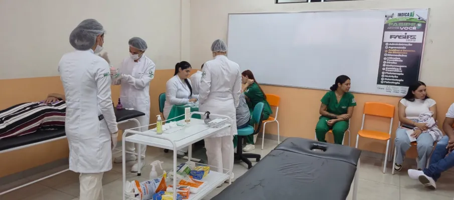 Mutir�o gratuito leva 15 mil pessoas a consultas, exames e vagas de emprego em Mato Grosso