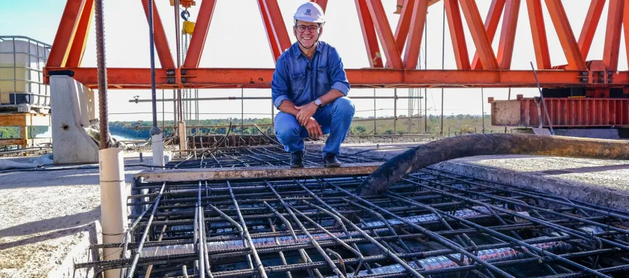 Ponte sobre o Rio das Mortes faz quatro anos de inaugura��o; Dr. Eug�nio comemora obra que transformou o Araguaia