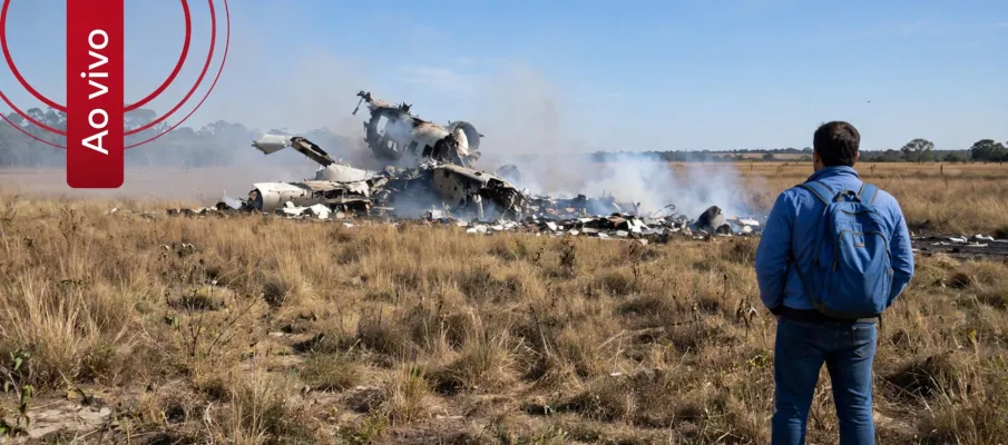 Avi�o que caiu no Mato Grosso e matou 3 pessoas suspeitado de transporte de drogas