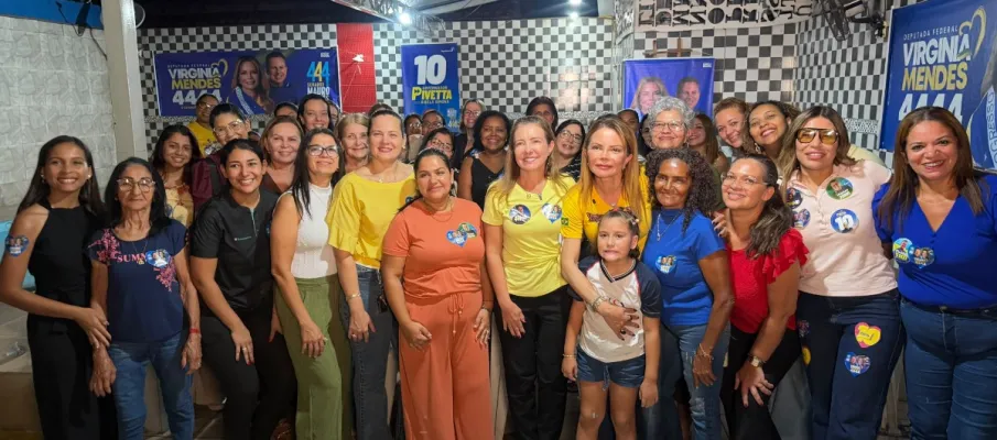 Candidata Virginia Mendes promete brigar por sal�rio m�nimo para assistentes sociais em V�rzea Grande