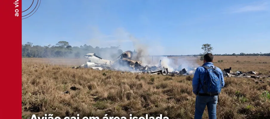 Homem de 41 anos � identificado como a �ltima v�tima de queda de avi�o em Mato Grosso