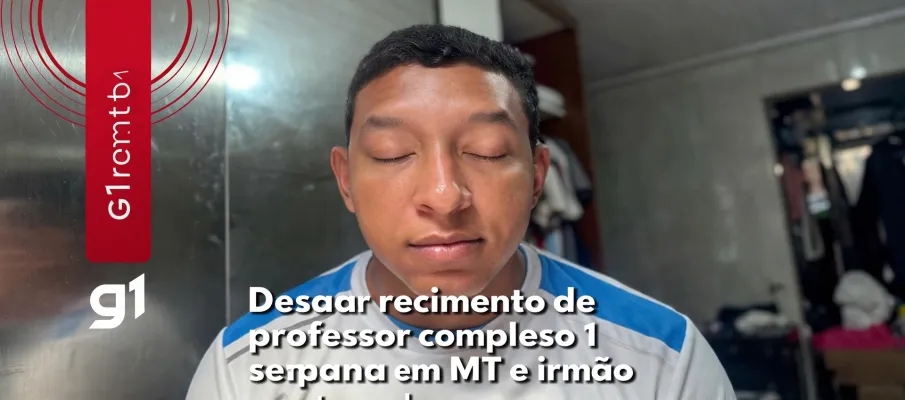 Professor de 25 anos segue desaparecido em MT e fam�lia denuncia suspeita de golpe com foto de IA