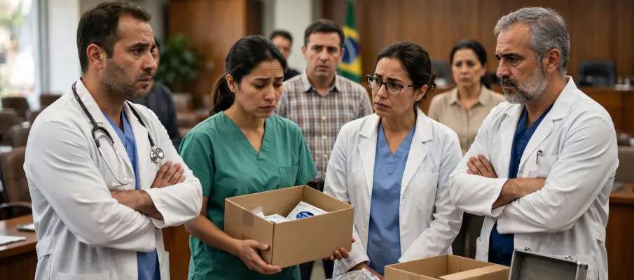 Hospital sem rem�dios e m�dicos sem pagar: crise na sa�de vira alvo de discuss�o na C�mara