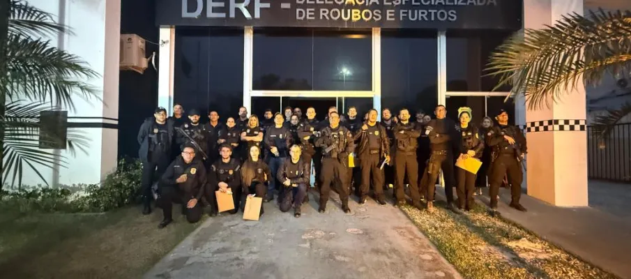 Polcia Civil deflagra operao em combate s associaes criminosas em Nova Mutum