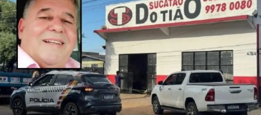 Sete presos por matar empres�rio dentro da pr�pria loja em Mato Grosso