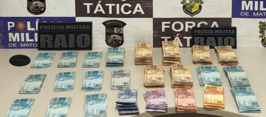 Menina de 17 anos � presa por guardar R$ 73 mil de fac��o criminosa