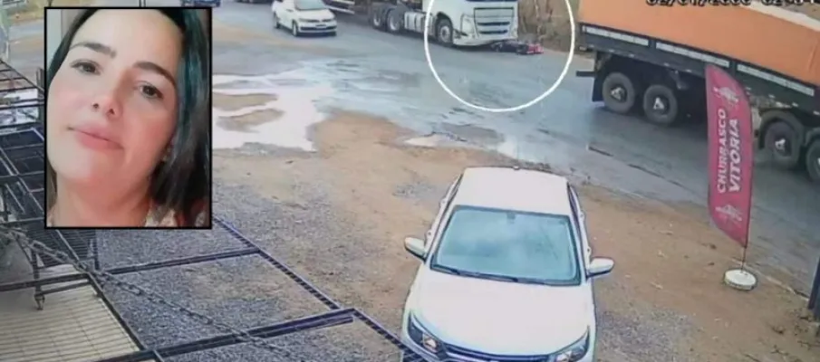 Mulher morre ap�s bater moto em carreta-tanque em MT