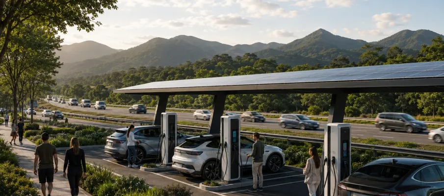 Venda de carros el�tricos e h�bridos dispara no Brasil em 2026