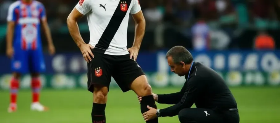 Jogador do Vasco � vetado minutos antes do jogo contra o Bahia