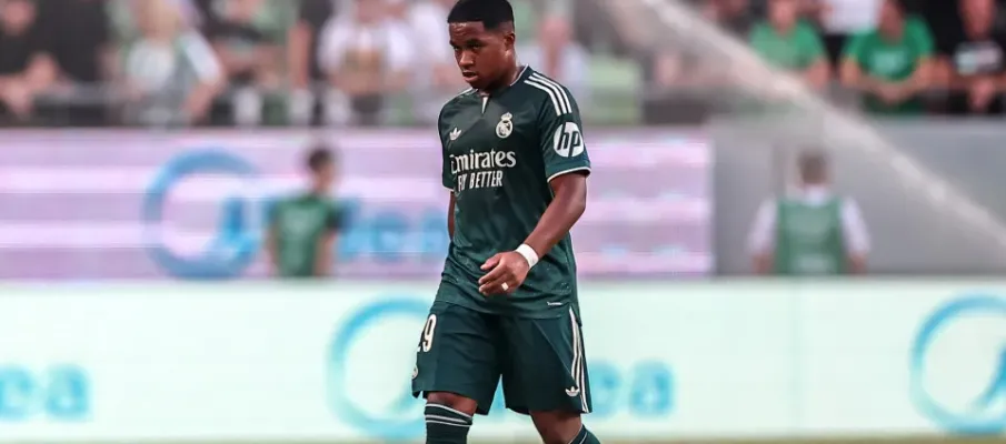 Endrick pode deixar o Real Madrid e ir para a Roma