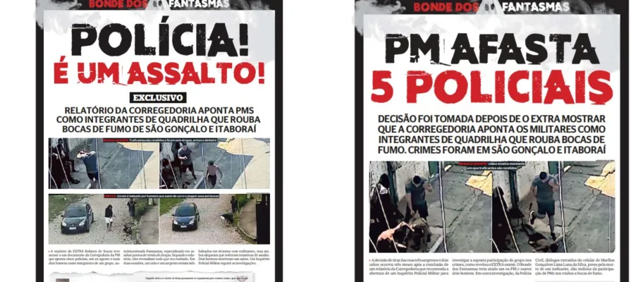 Bonde dos Fantasmas: reportagem do Extra � finalista em pr�mio nacional de integridade