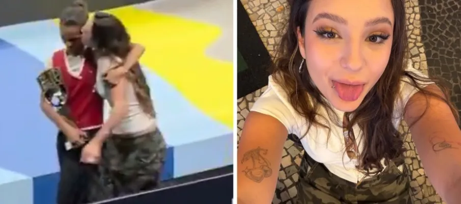 Namorada de Rayssa Leal comemora t�tulo da skatista: 'Muito feliz'