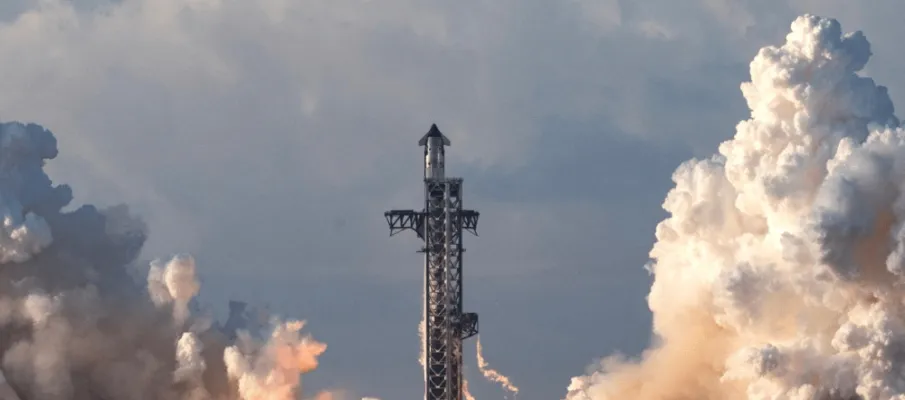 SpaceX envia foguete gigante Starship � �rbita pela primeira vez