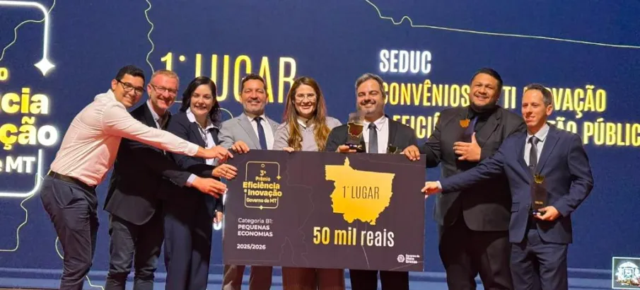 Seduc conquista 1� lugar na 3� edi��o do Pr�mio Efici�ncia e Inova��o em Pr�ticas P�blicas