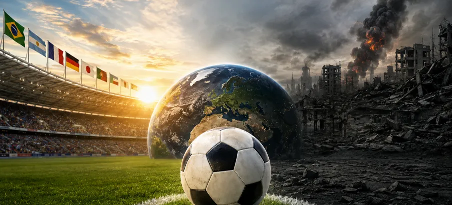 Se todas as batalhas dos homens se dessem apenas nos campos de futebol, qu�o belas seriam as guerras.