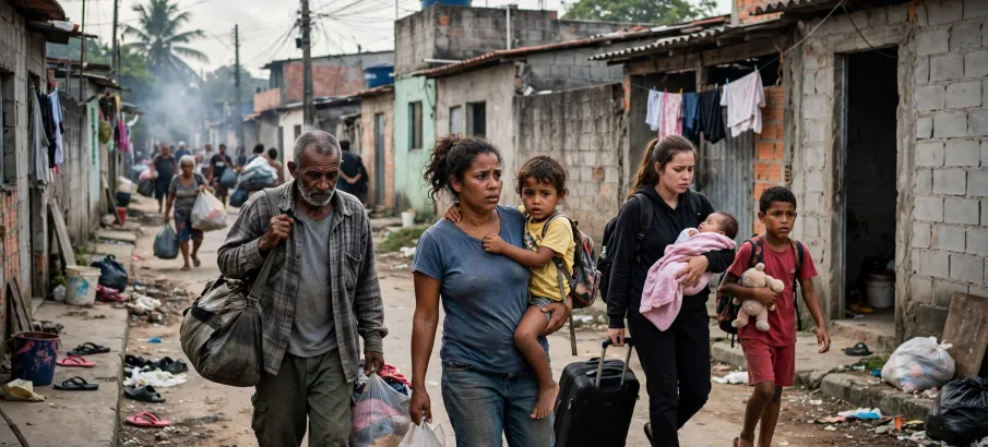 Briga de fac��es criminosas for�a fam�lias a sa�rem de casa em bairro de Fortaleza