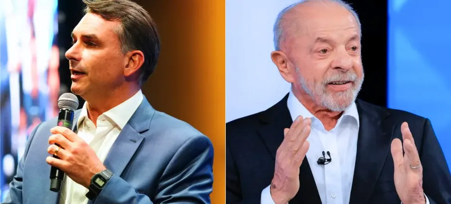 Fl�vio Bolsonaro e Lula empatam em 51% e 49% na v�spera da vota��o, aponta Datafolha