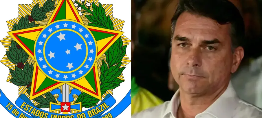 Fl�vio Bolsonaro usa bras�o antigo e se declara 'presidente' em carta