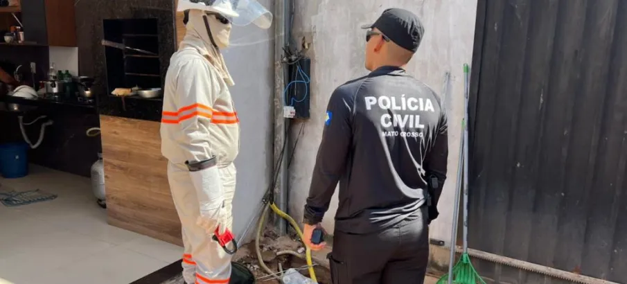 Pol�cia Civil realiza opera��o de combate a liga��es clandestinas de energia el�trica em C�ceres