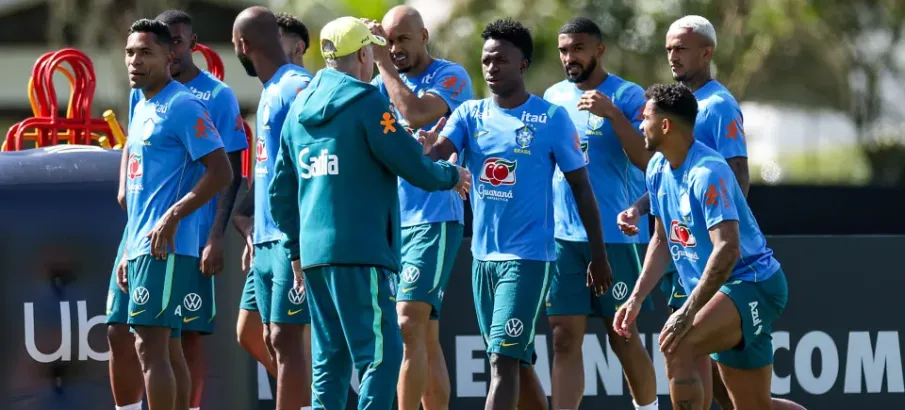 Sele��o brasileira come�a treino nos EUA para a Copa do Mundo