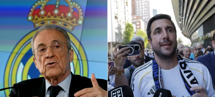 Real Madrid tem elei��o depois de 20 anos: Florentino P�rez enfrenta Enrique Riquelme