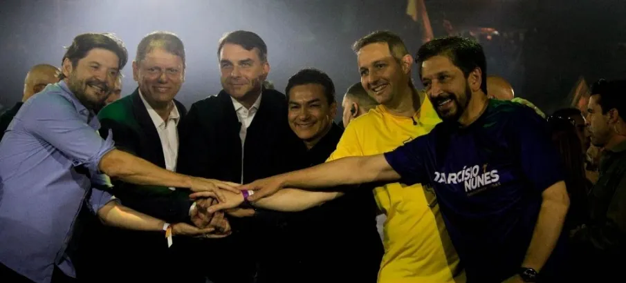 Tarc�sio de Freitas � oficializado candidato ao governo de S�o Paulo com apoio de Fl�vio Bolsonaro
