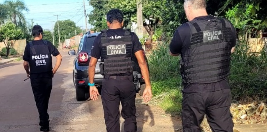 Polcia Civil cumpre 12 mandados contra organizao criminosa em Barra do Garas