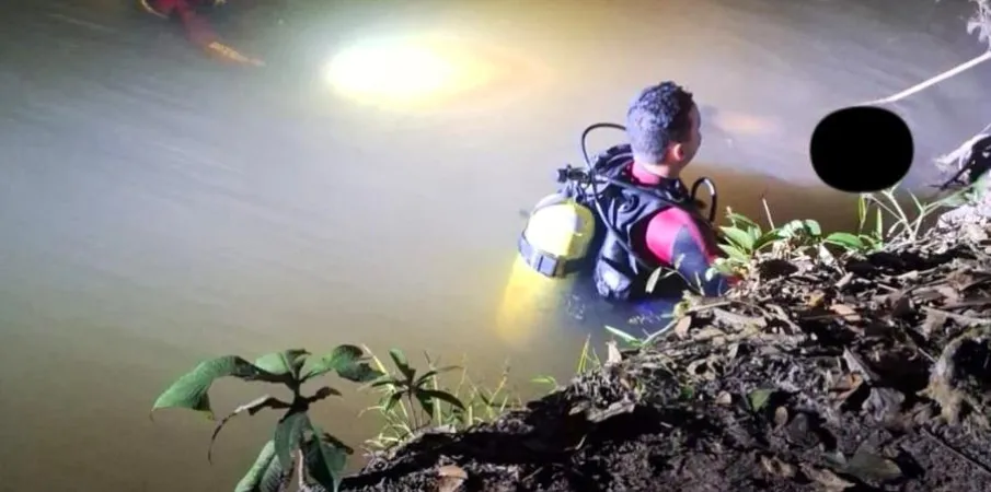 Corpo de Bombeiros localiza corpo de jovem que se afogou no Rio Branco