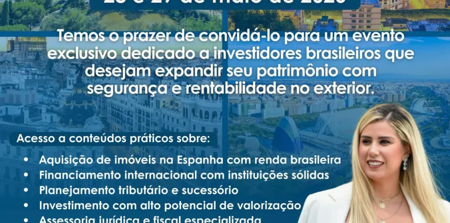 S�o Paulo sediar� encontro estrat�gico sobre investimento imobili�rio na Espanha