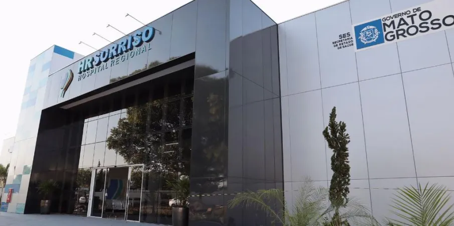 Secretaria de Sa�de detecta rachadura no Hospital Regional de Sorriso e trabalha no isolamento de ala antiga