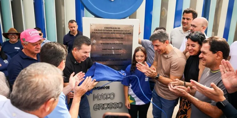 Governo de MT inaugura escolas em Sorriso e Vera e refor�a avan�o dos investimentos em educa��o