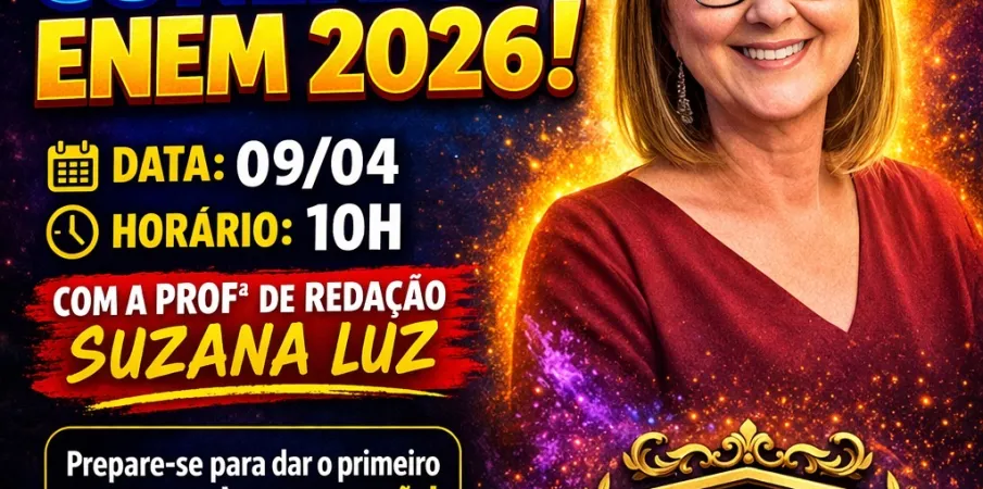 Escola Estadual Dep. Emanuel Pinheiro lan�ar� Projeto Conex�o ENEM 2026 com aula inaugural de reda��o com a Prof� Suzana Luz