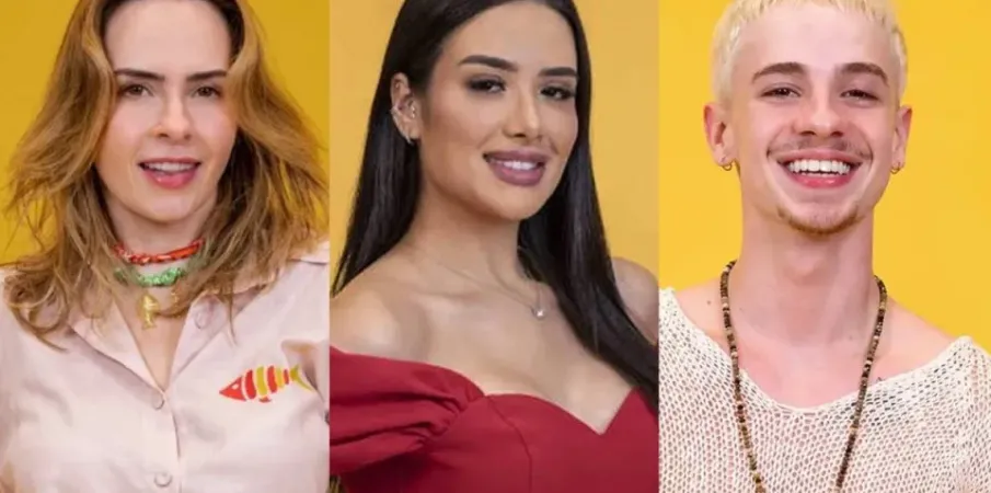 Ana Paula, Jordana e Juliano est�o no pared�o