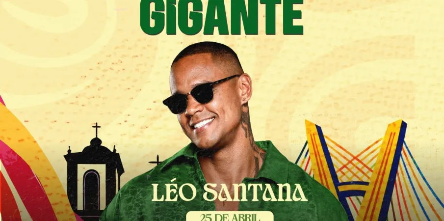 L�o Santana estreia no Varanda Estaiada neste s�bado em S�o Paulo