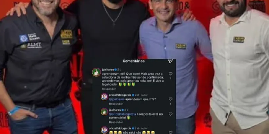 Fabio discute com secret�ria ao marcar Abilio em foto com dupla que prefeito encerrou show
