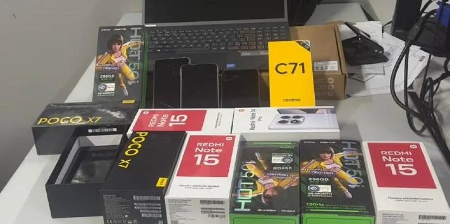 Pol�cia Civil prende suspeito que estava comercializando celulares furtados de loja na Capital